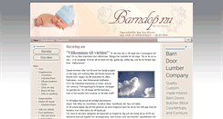 Desktop Screenshot of barndop.nu